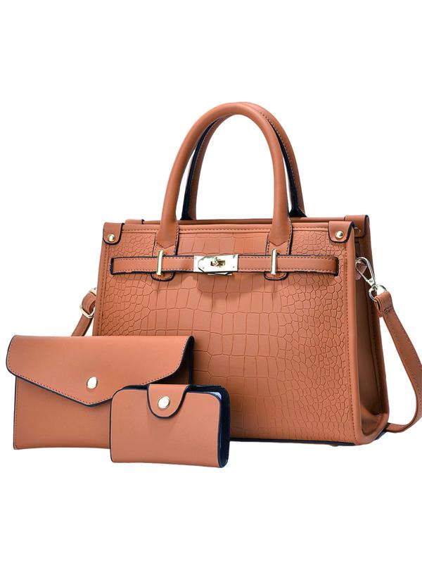 Bella Borsa - Schoudertas met Krokodilreliëf
