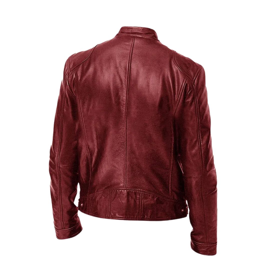 Lervaine® | Casual Leren Jack