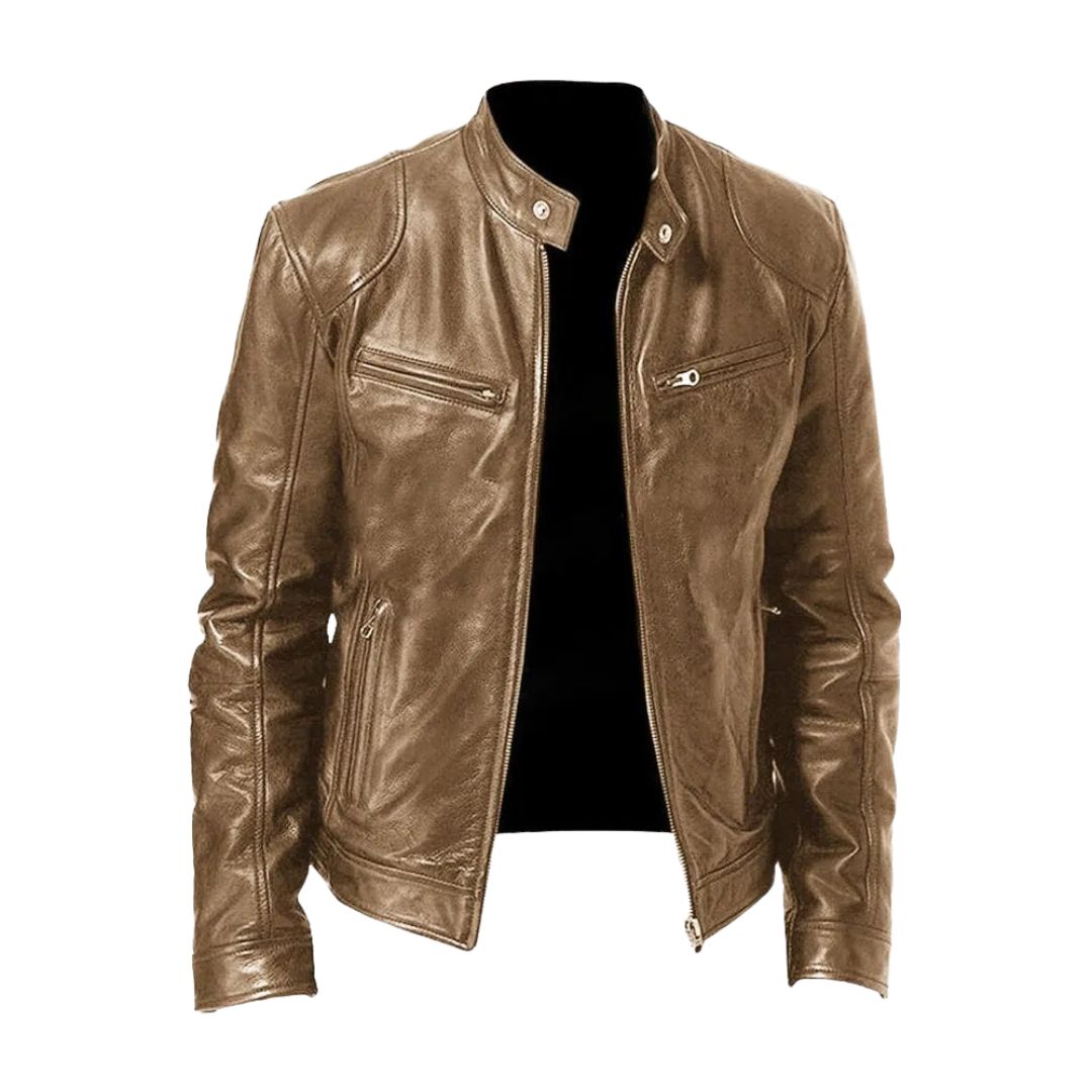 Lervaine® | Casual Leren Jack
