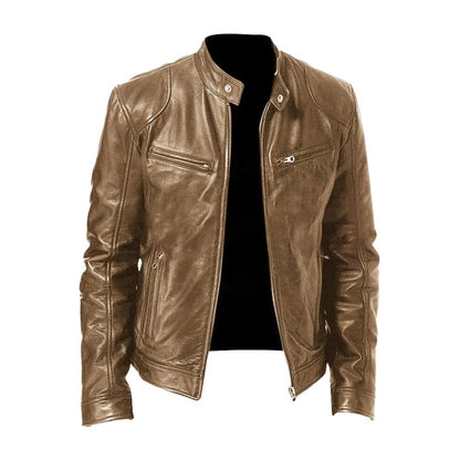 Lervaine® | Casual Leren Jack