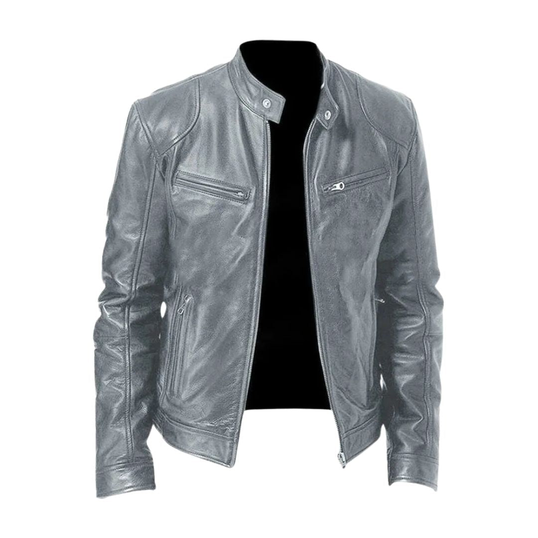 Lervaine® | Casual Leren Jack