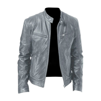Lervaine® | Casual Leren Jack