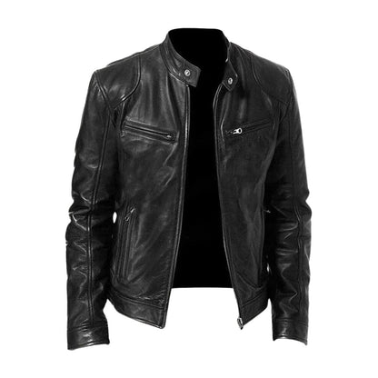 Lervaine® | Casual Leren Jack