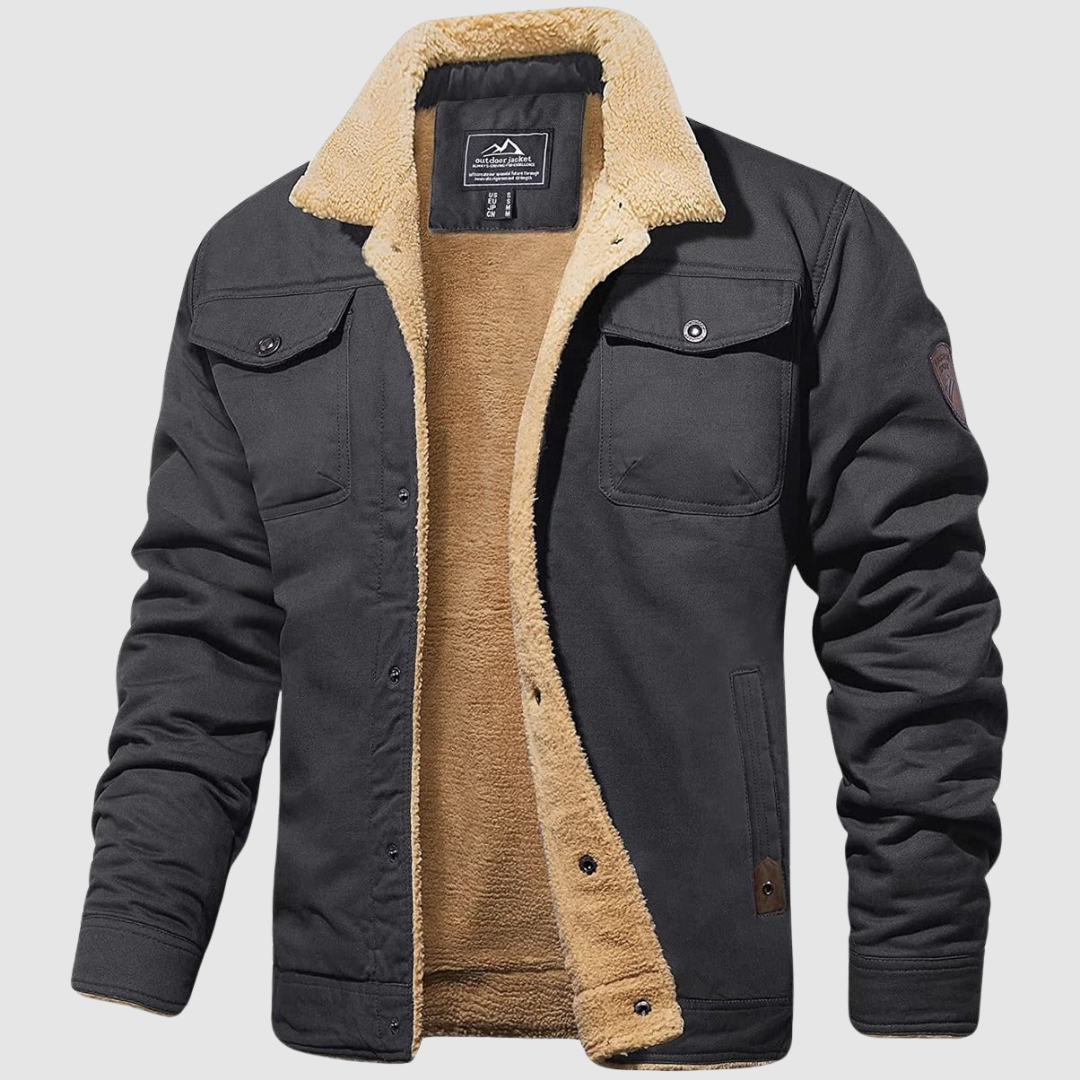 Lervaine® | Stoere Heren Bomberjack
