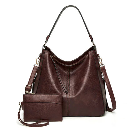 Étoile de Ville – Klassieke Vintage Lederen Handtas
