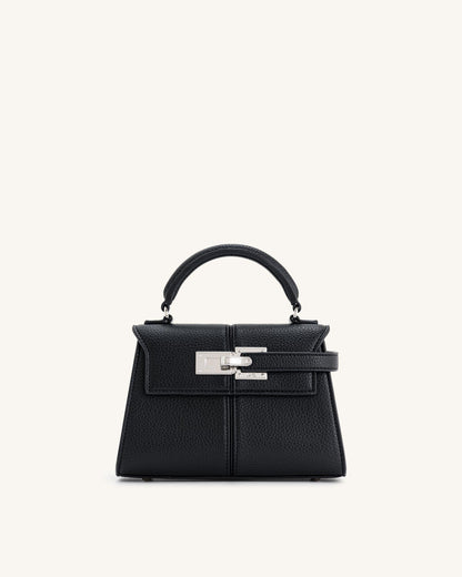 Elise Top Handle Bag - Zwart