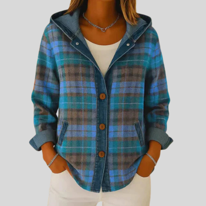 Hildred™ | Gevoerde Geruite Shacket