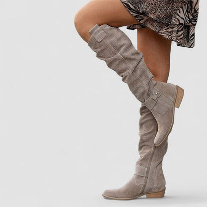 Georgiana | Western Slouch-Knielaarzen