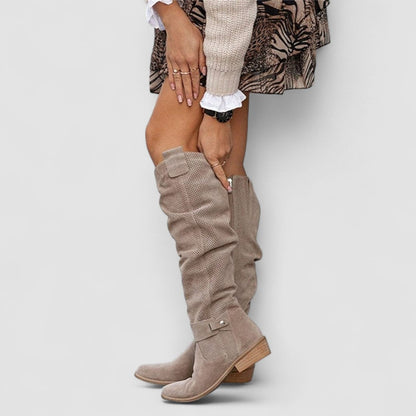 Georgiana | Western Slouch-Knielaarzen