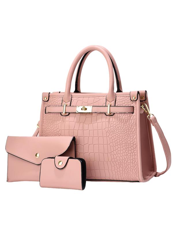 Bella Borsa - Schoudertas met Krokodilreliëf