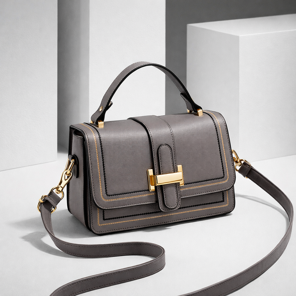 Luna Paris - Elegante Lederen Handtas