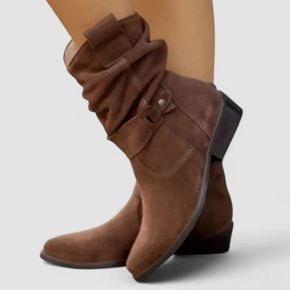 Elyse | Western Slouch-Laarzen