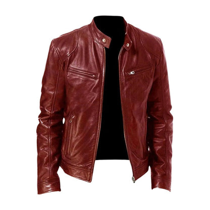 Lervaine® | Casual Leren Jack