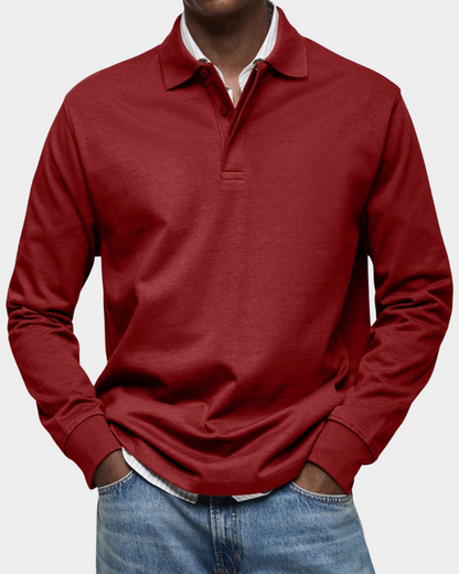 Wilson | Klassieke Polo met Lange Mouwen