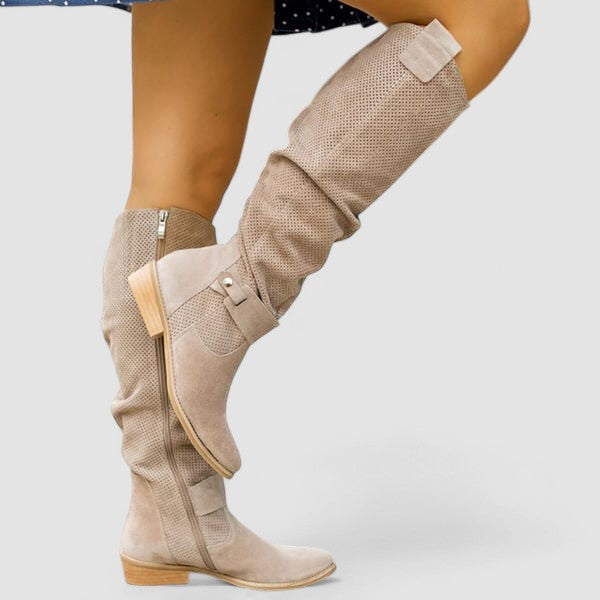 Georgiana | Western Slouch-Knielaarzen