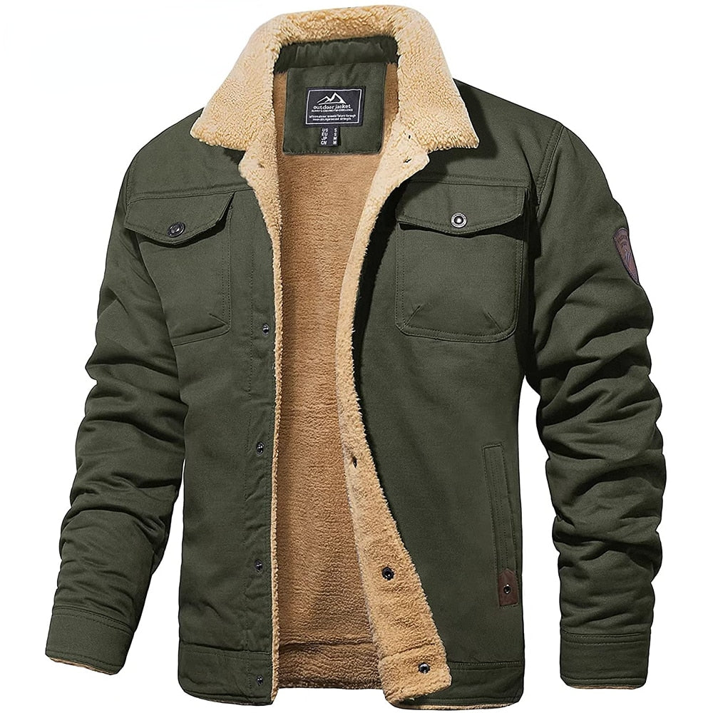 Lervaine® | Stoere Heren Bomberjack
