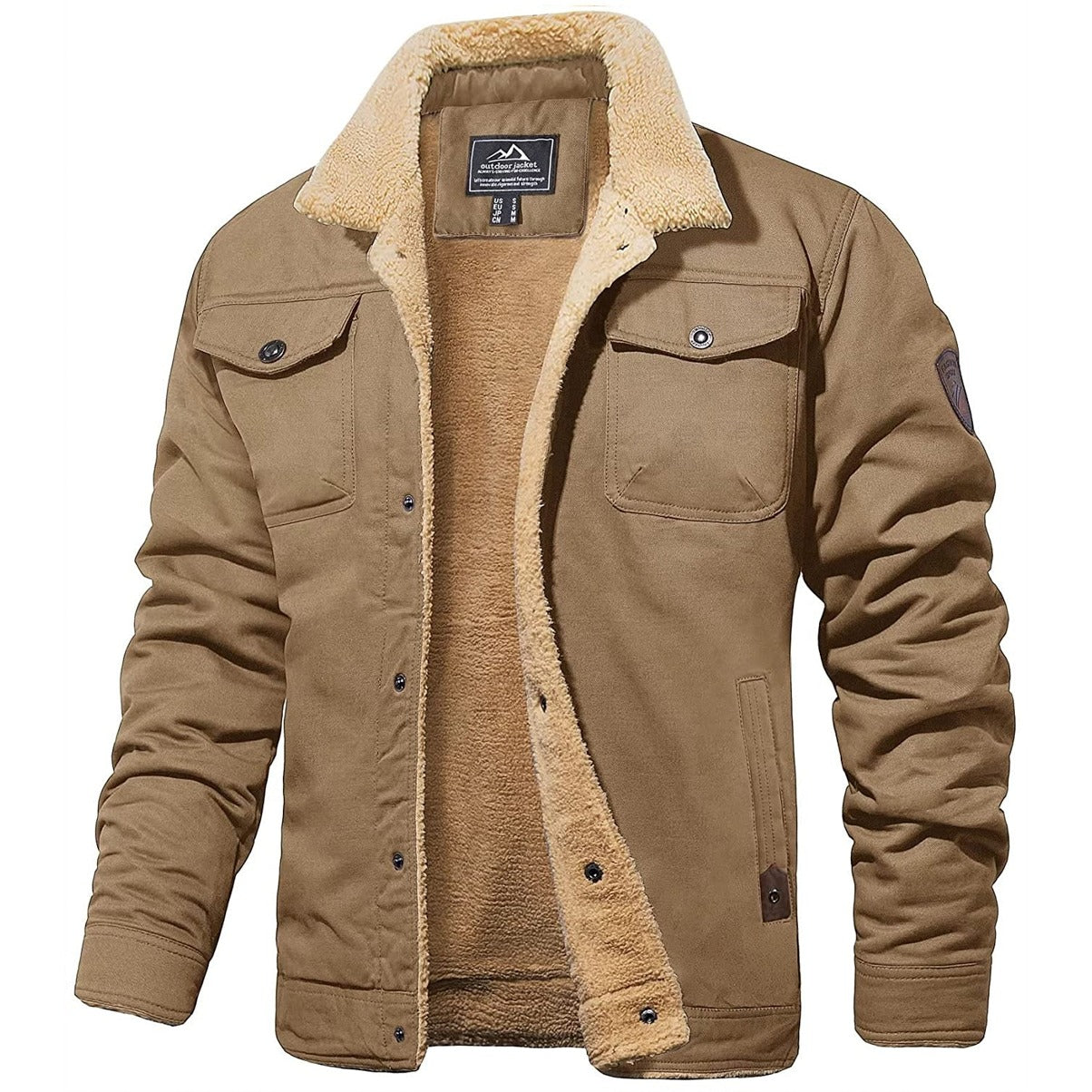 Lervaine® | Stoere Heren Bomberjack