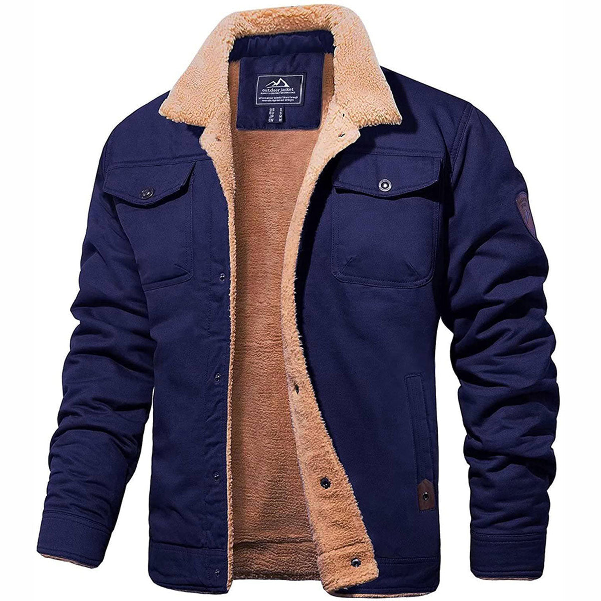 Lervaine® | Stoere Heren Bomberjack