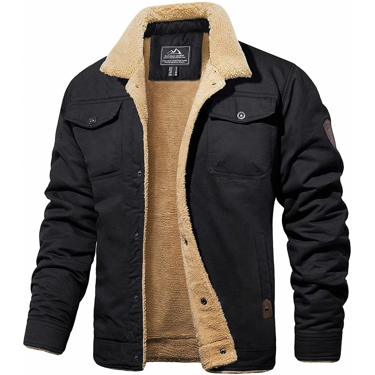 Lervaine® | Stoere Heren Bomberjack
