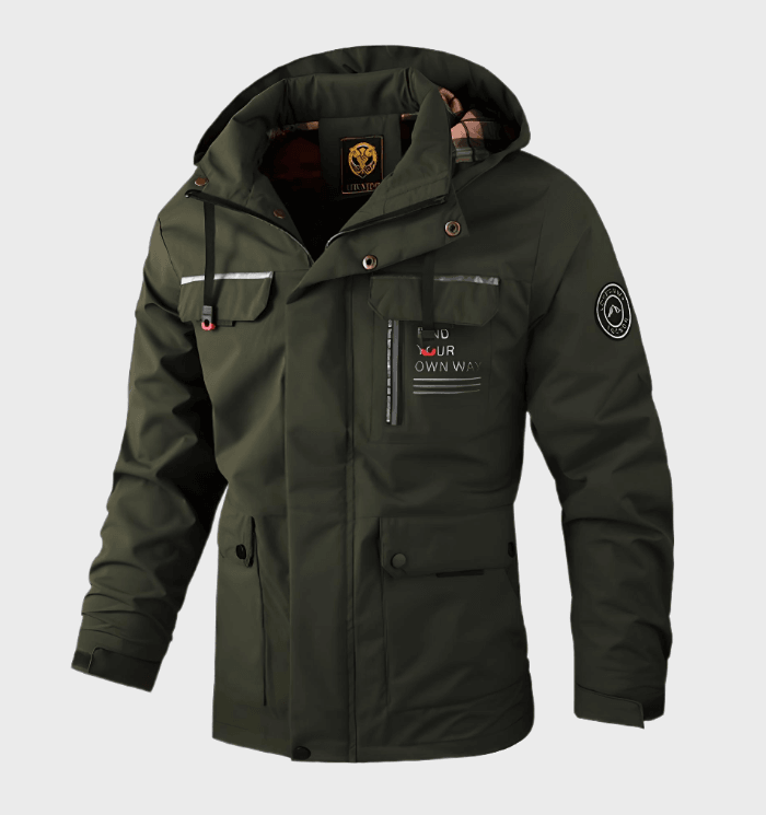 Lervaine® |  Getailleerde Heren Winterjas