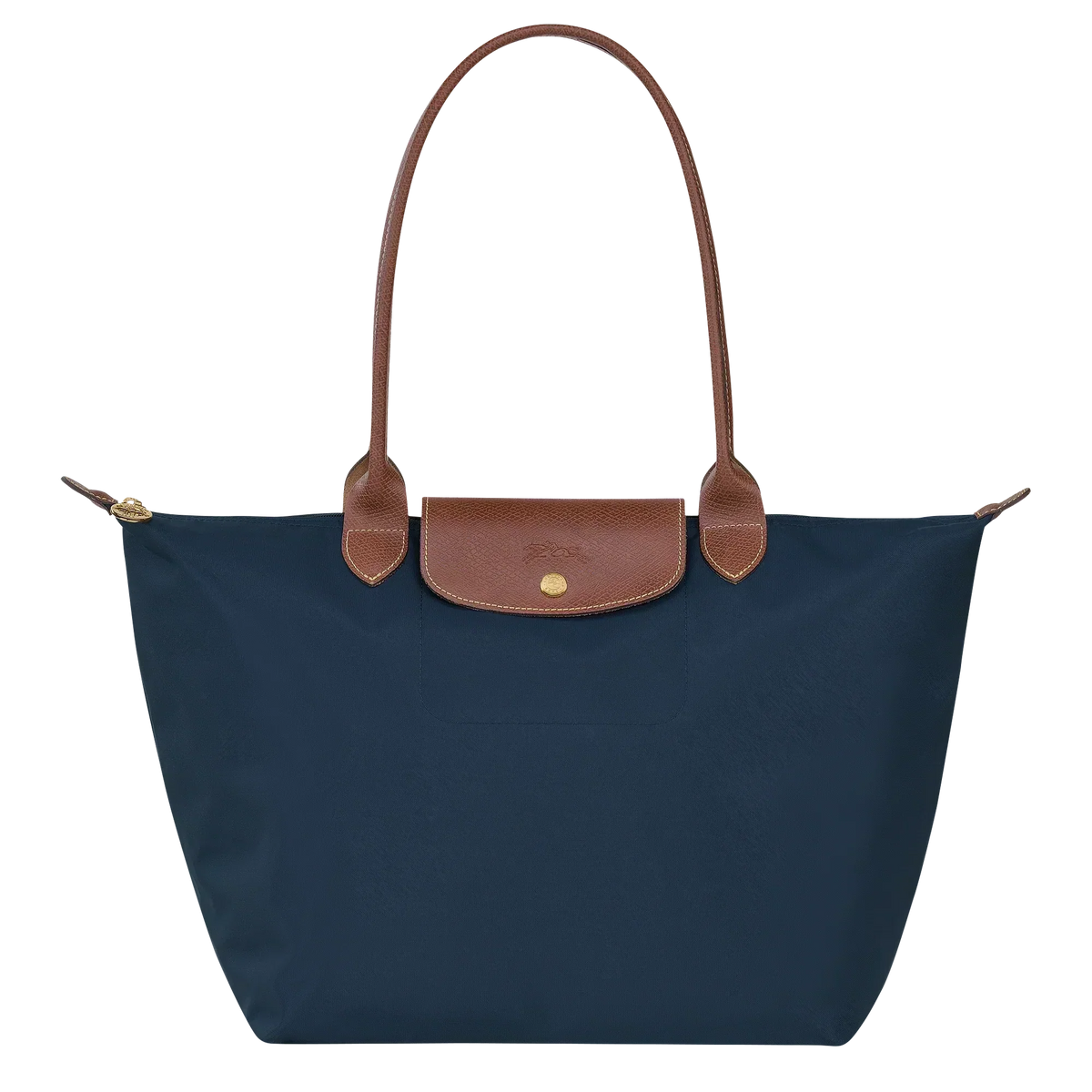 Klassieke Tas - Grote Le Pliage Tote, Marineblauw