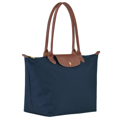 Klassieke Tas - Grote Le Pliage Tote, Marineblauw