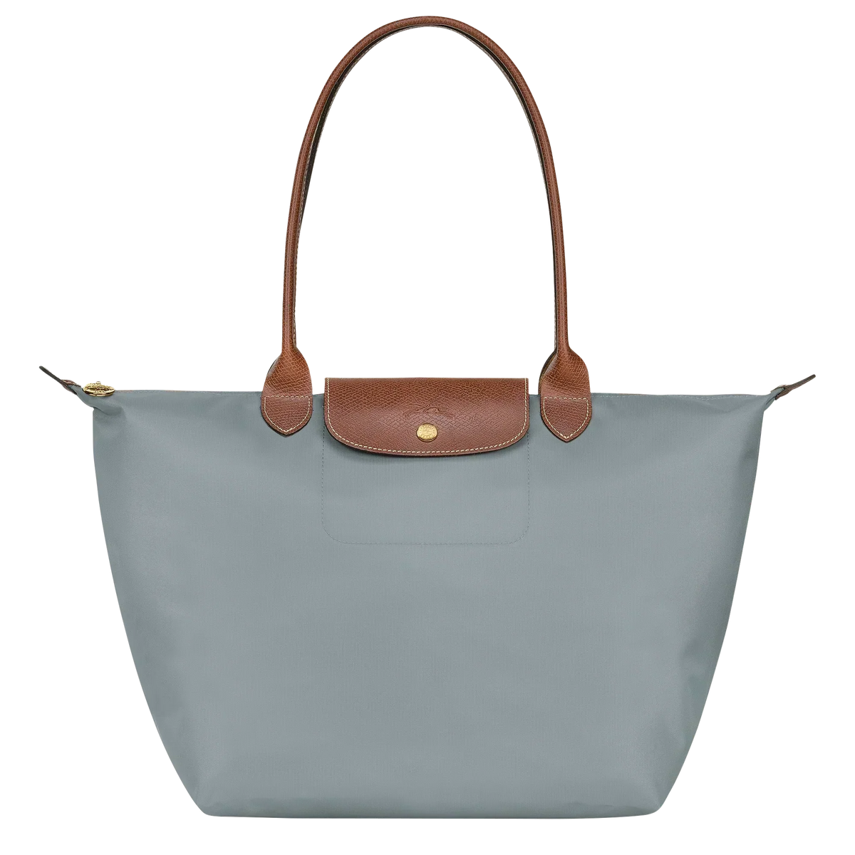 Klassieke Tas - Grote Le Pliage Tote, Staalgrijs