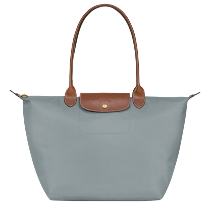 Klassieke Tas - Grote Le Pliage Tote, Staalgrijs