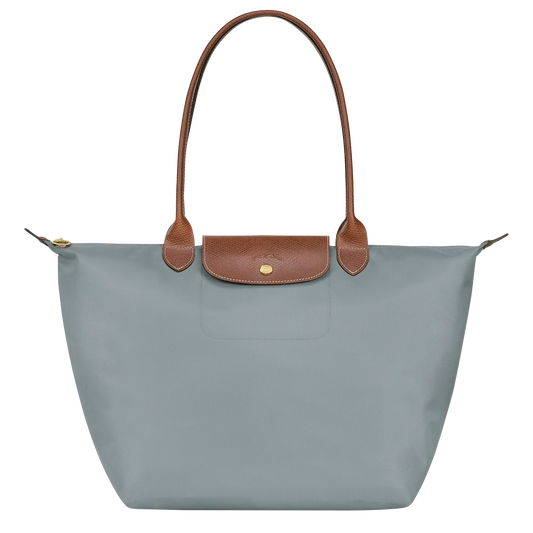 Klassieke Tas - Grote Le Pliage Tote, Staalgrijs