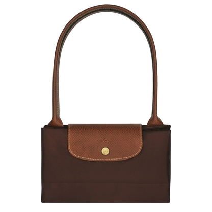 Klassieke Tas - Grote Le Pliage Tote, Ebbenhout