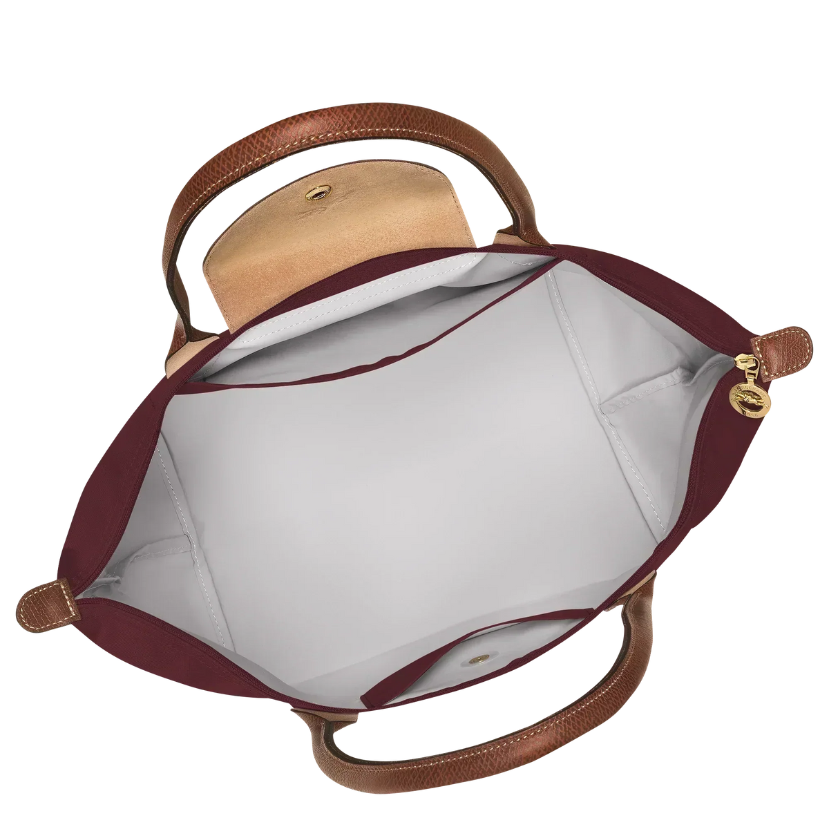 Klassieke Tas - Grote Le Pliage Draagtas, Bourgondischrood