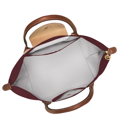 Klassieke Tas - Grote Le Pliage Draagtas, Bourgondischrood