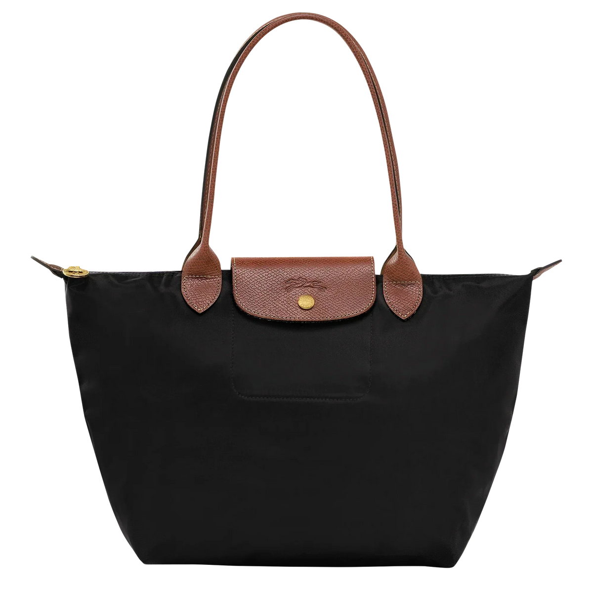 Klassieke Tas - Medium Le Pliage Tote, Zwart
