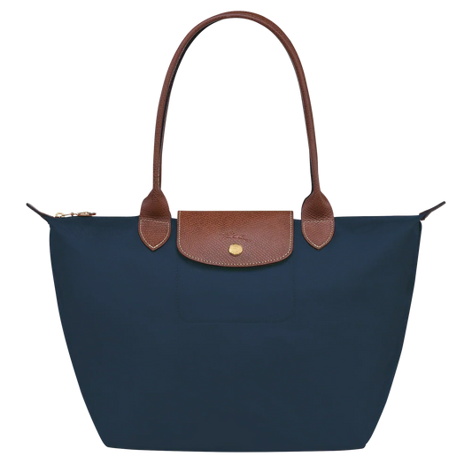 Klassieke Tas - Medium Le Pliage Tote, Marineblauw