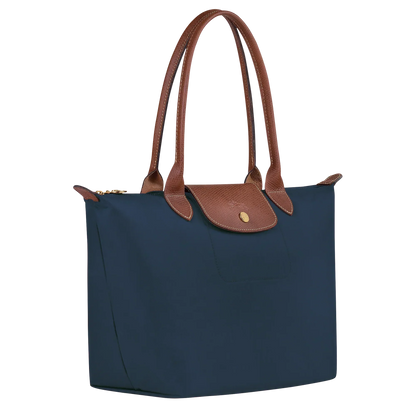 Klassieke Tas - Medium Le Pliage Tote, Marineblauw