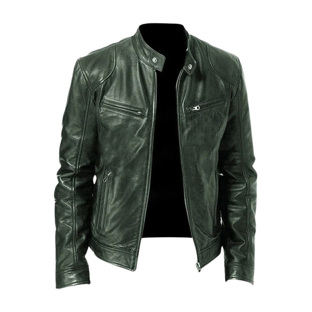 Lervaine® | Casual Leren Jack