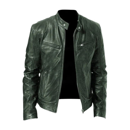 Lervaine® | Casual Leren Jack
