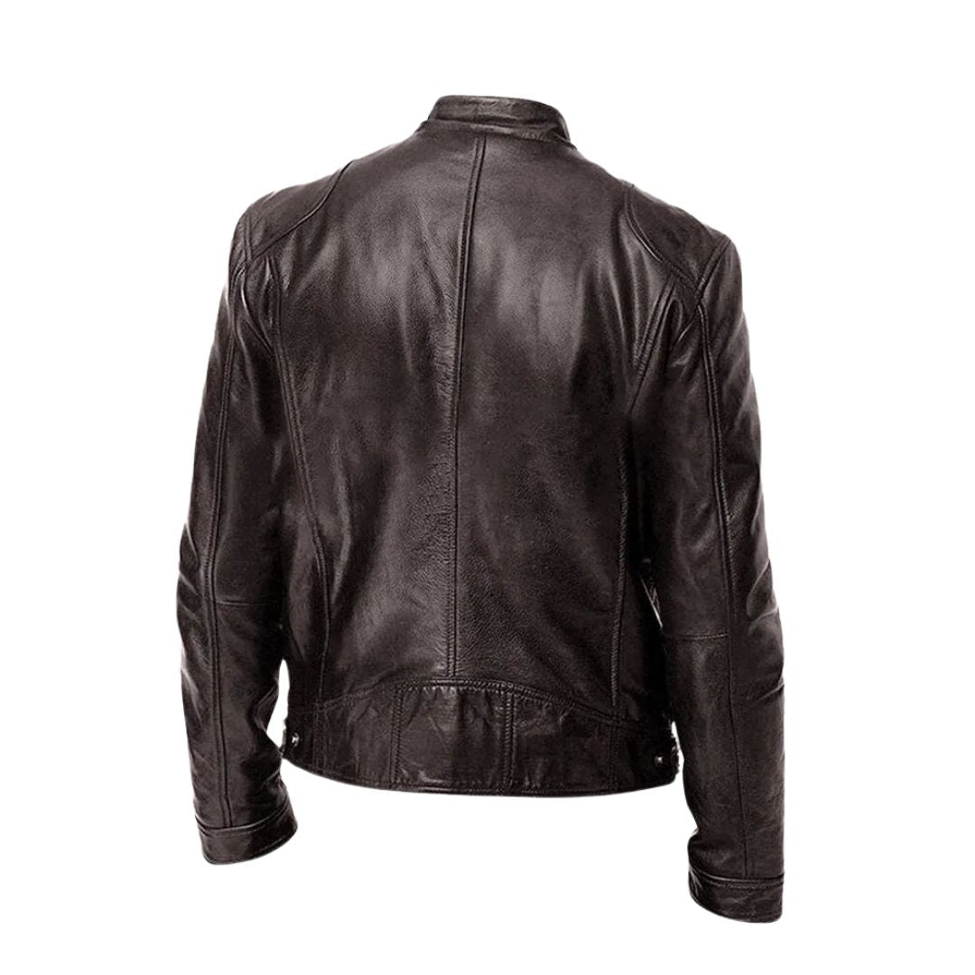 Lervaine® | Casual Leren Jack