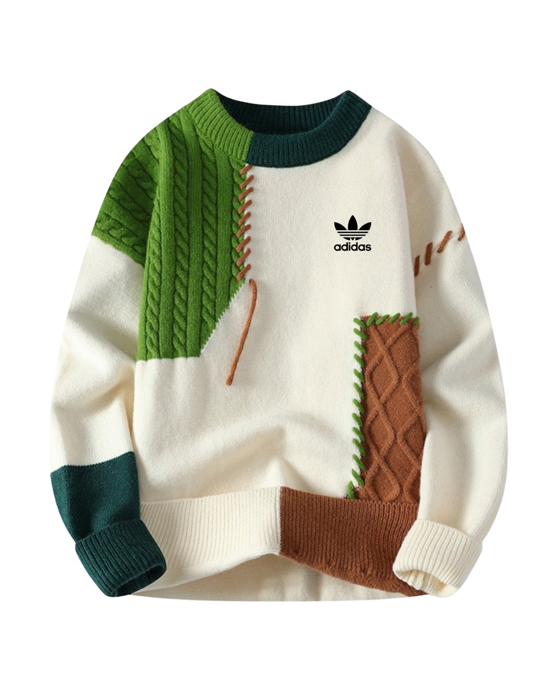 Retrotrui met geometrisch colorblock-design