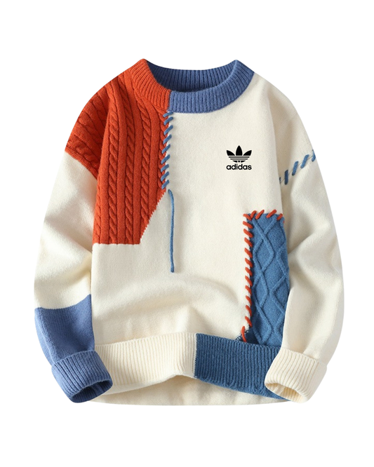Retrotrui met geometrisch colorblock-design