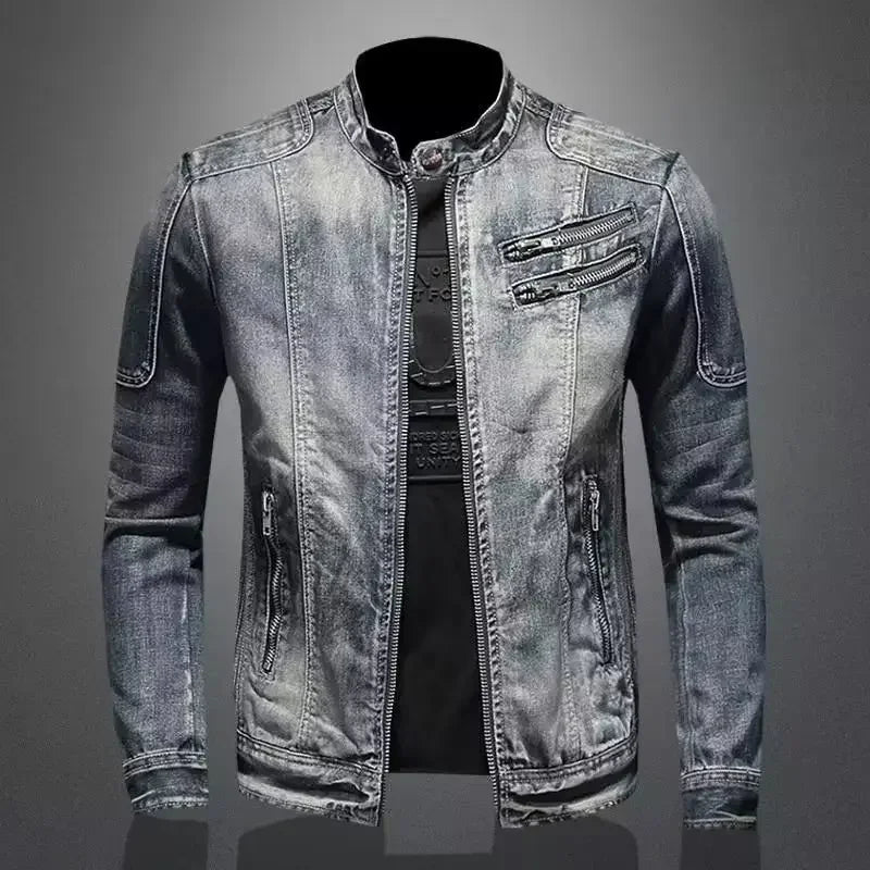 Lervaine® | Motorcycle Denim Jack