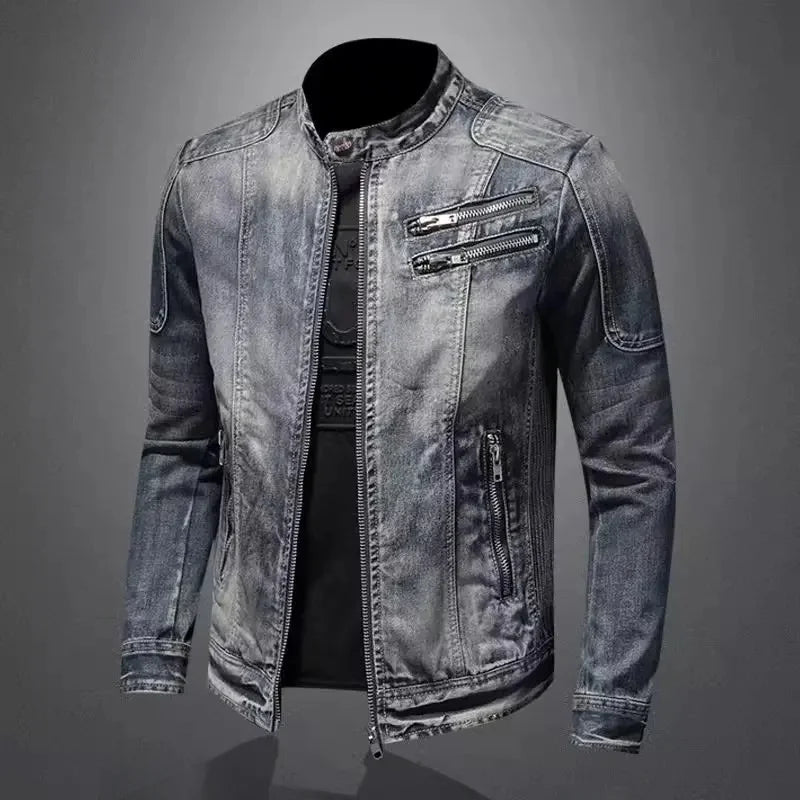 Lervaine® | Motorcycle Denim Jack