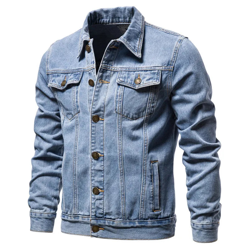 Lervaine® | Denim Motorcycle Jack