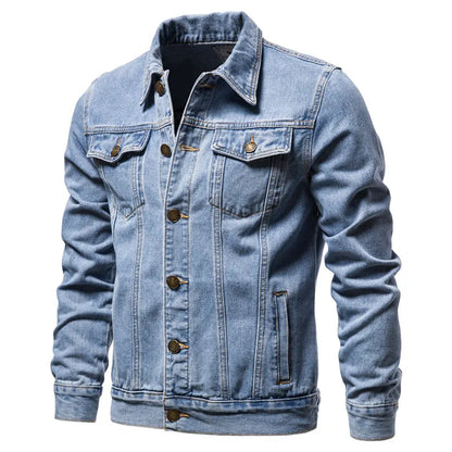 Lervaine® | Denim Motorcycle Jack