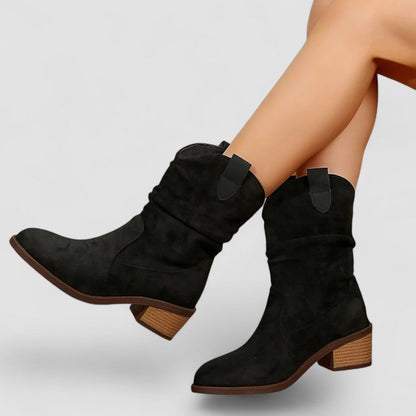 Cleo | Western Slouch-Enkellaarzen
