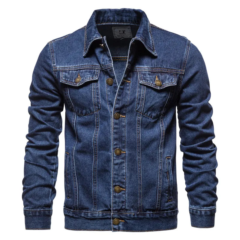 Lervaine® | Denim Motorcycle Jack