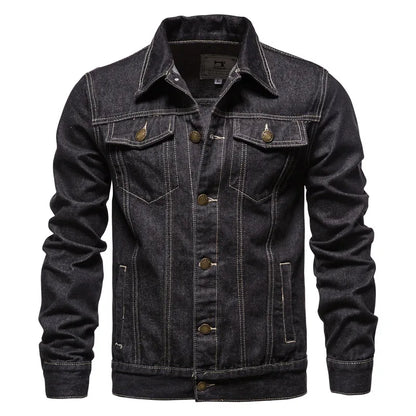 Lervaine® | Denim Motorcycle Jack