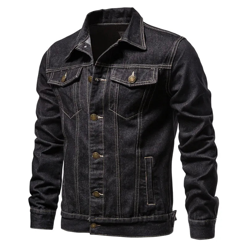 Lervaine® | Denim Motorcycle Jack