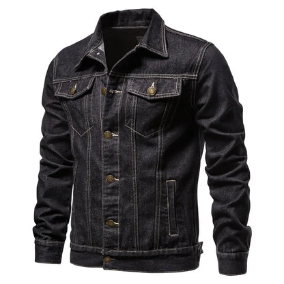 Lervaine® | Denim Motorcycle Jack
