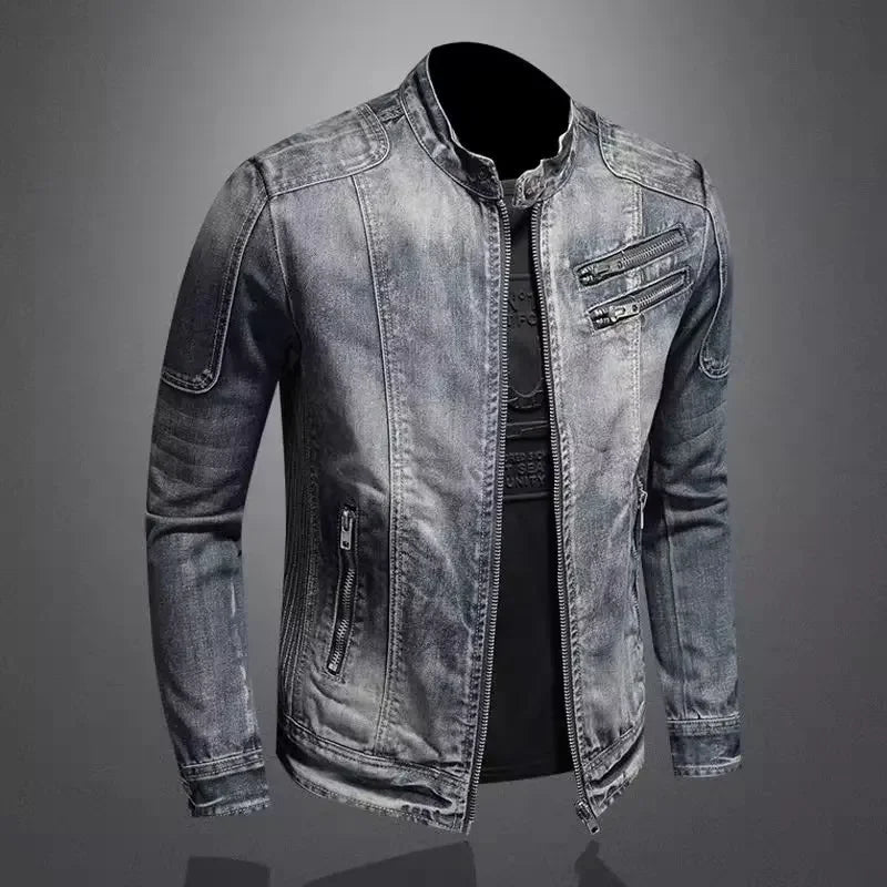 Lervaine® | Motorcycle Denim Jack